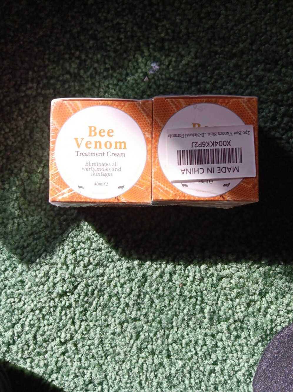 Bee Venom Treatment  Cream 2pk .